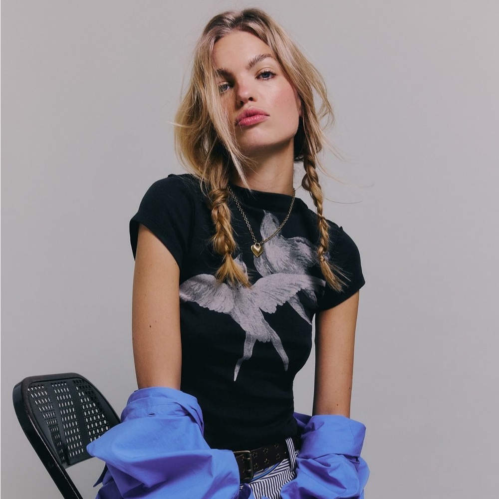 Free People, Birds In Flight Tee